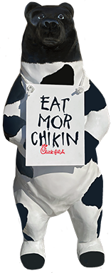 Moo Bear - Chick-Fil-A Bear